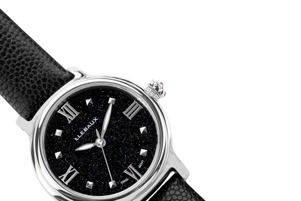 Mon Totem Black Galaxy Leather