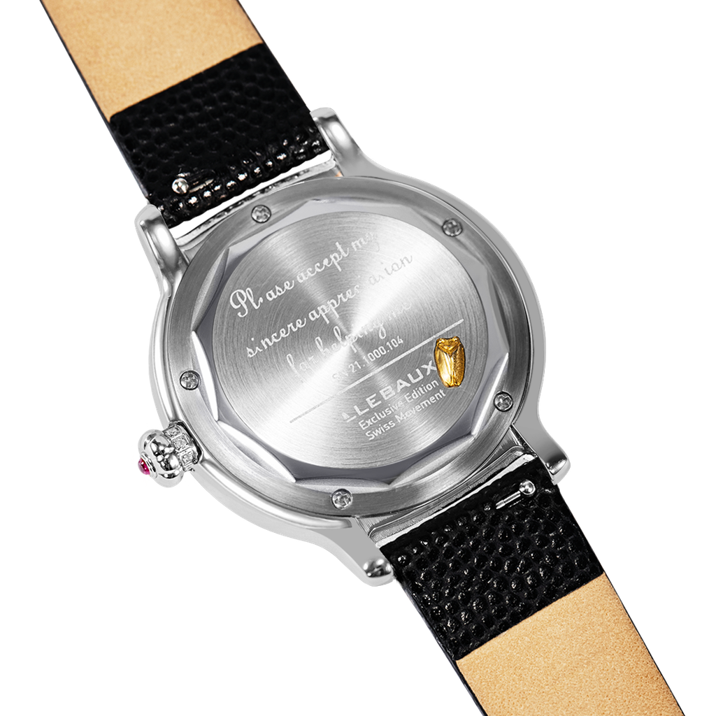 Mon Totem Black Galaxy Leather