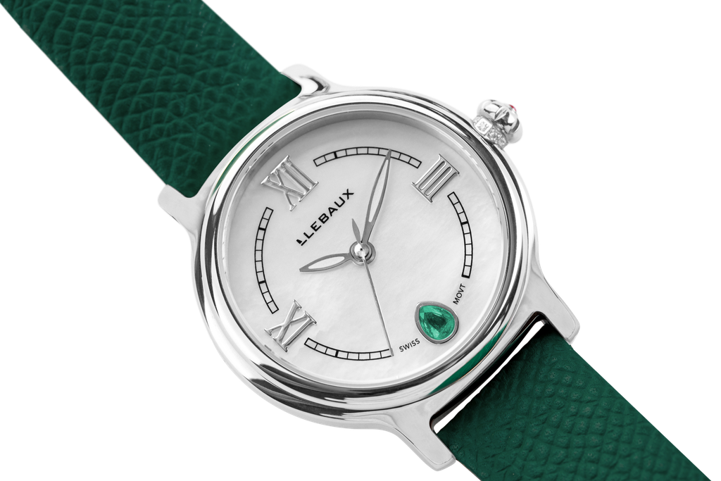 Super Talisman Emerald Leather Green