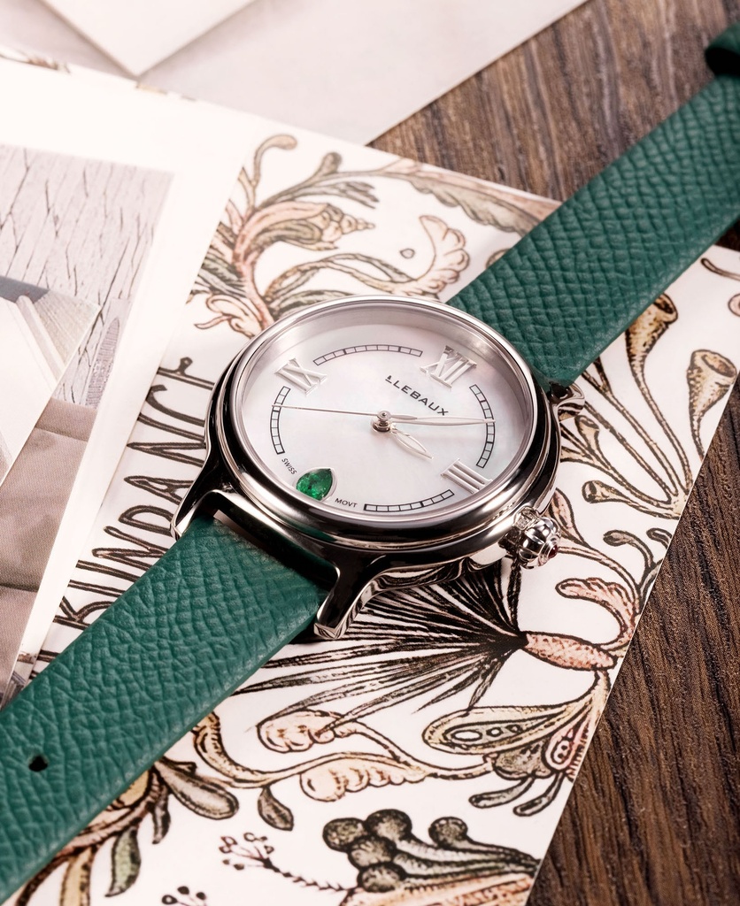 Super Talisman Emerald Leather Green