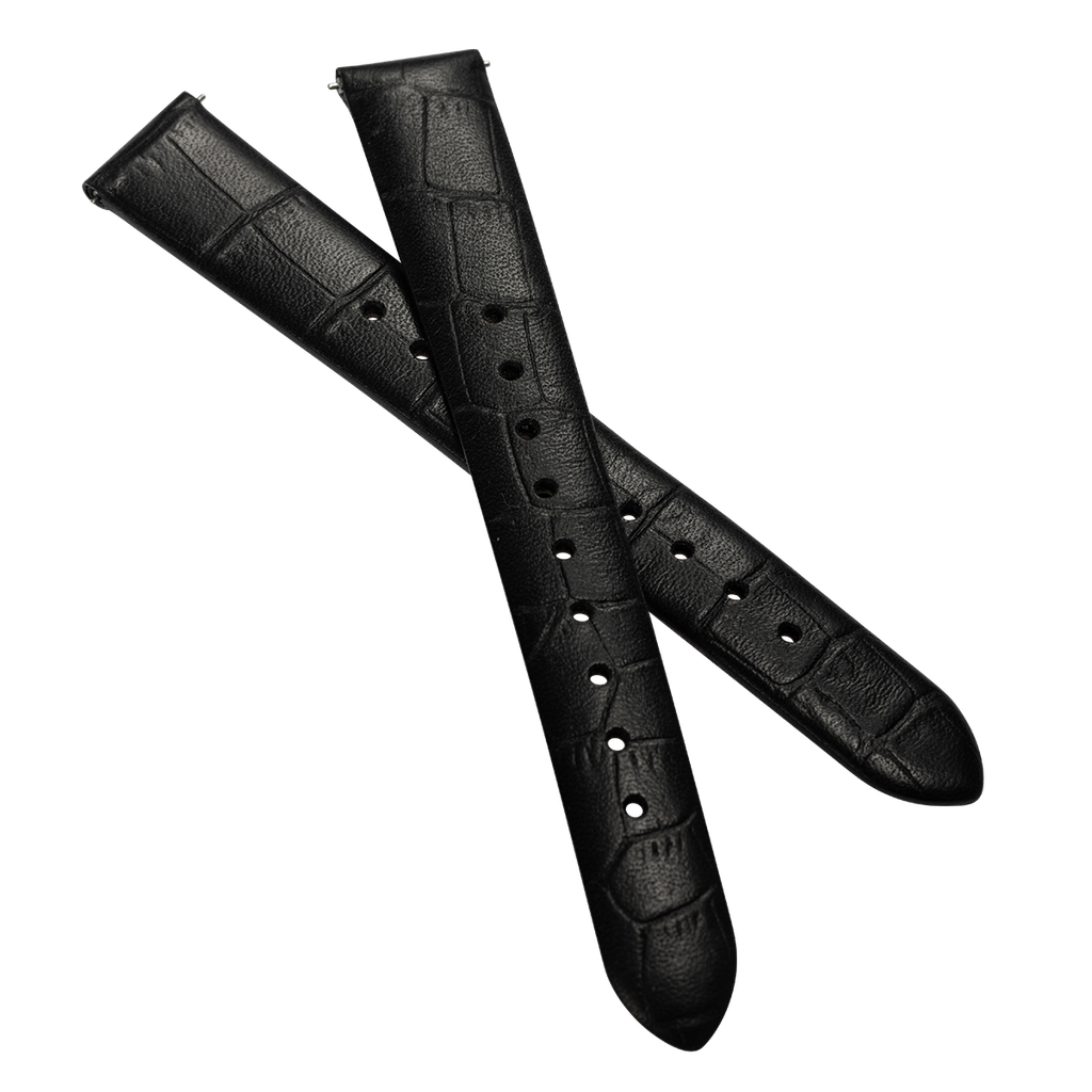 Black Croco Leather IPRG buckle