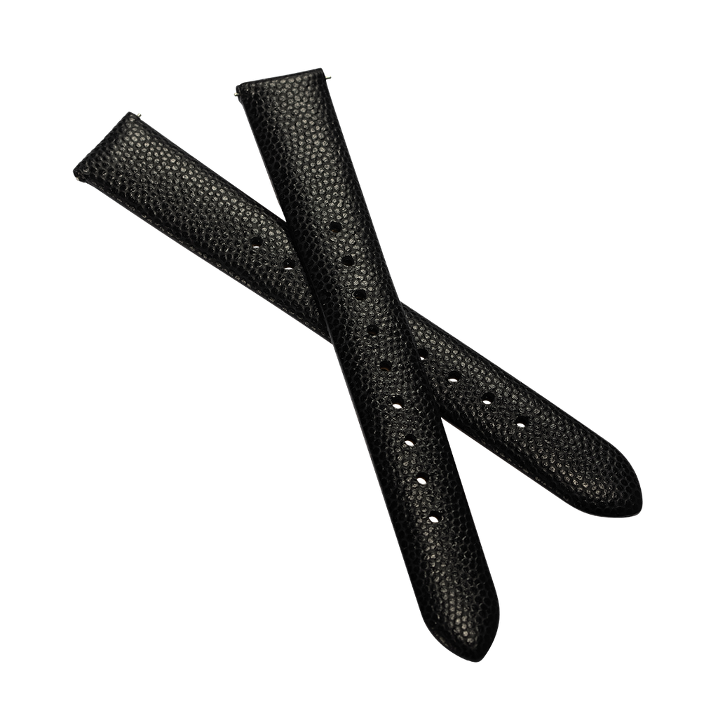 Black Caviar Leather IPRG buckle