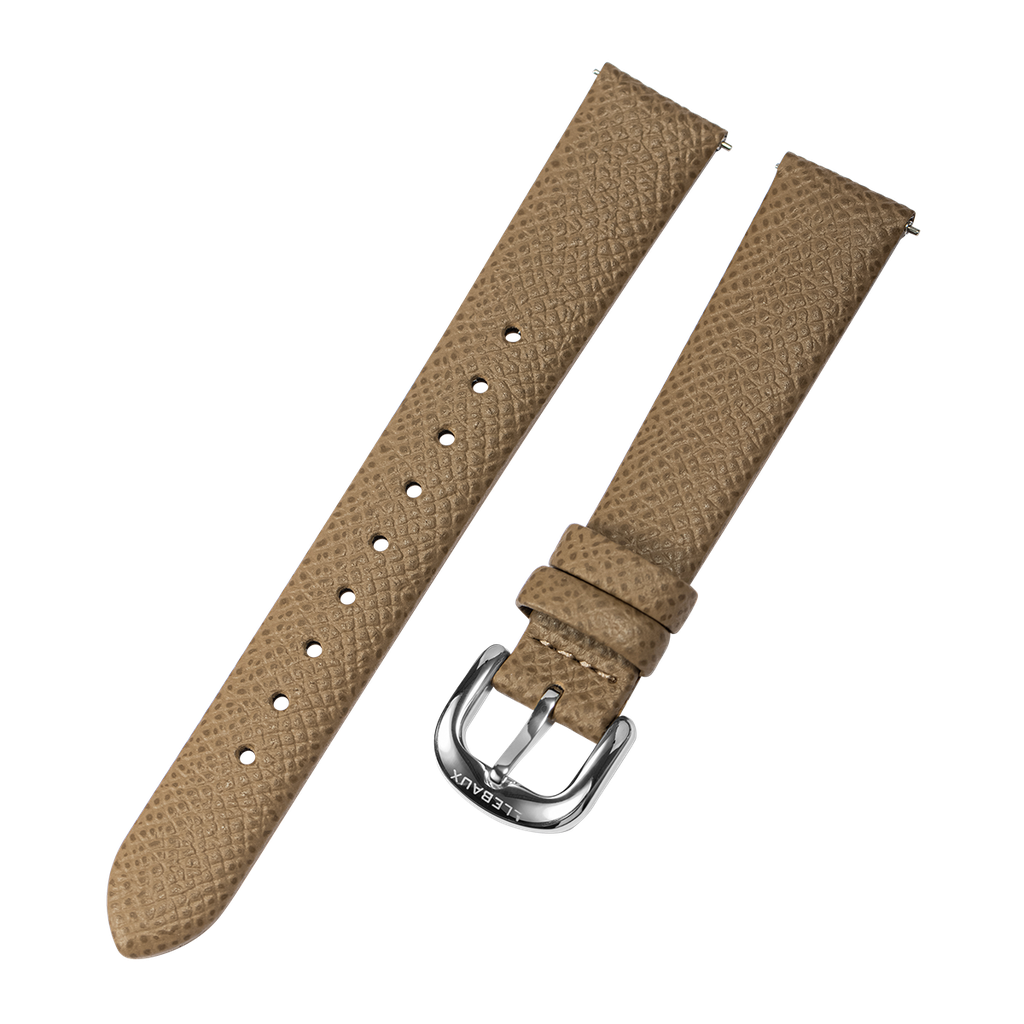 Brown Caviar Leather Silver