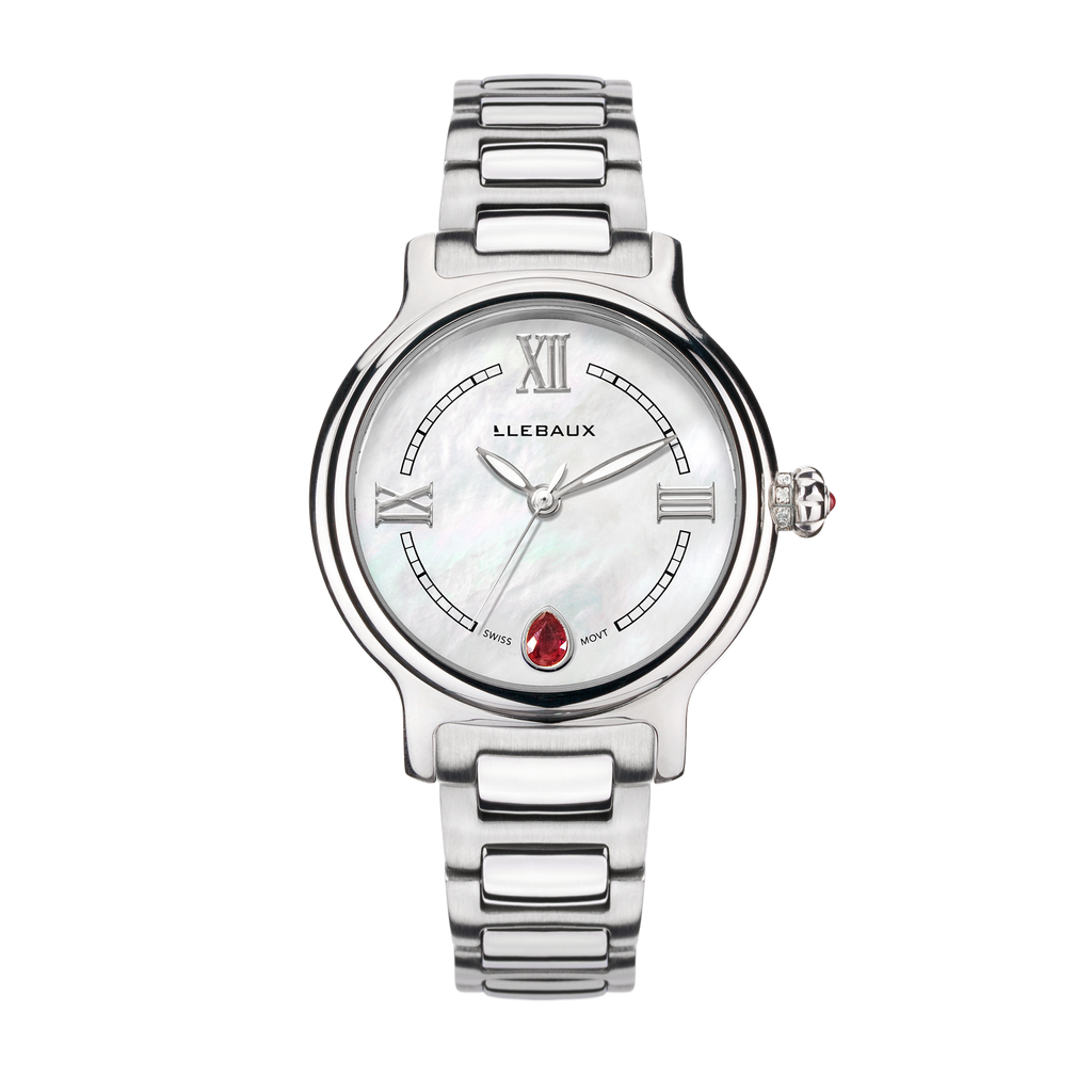 Super Talisman Ruby Silver