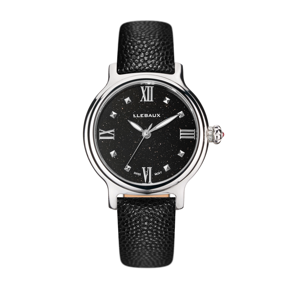 Mon Totem Black Galaxy Leather