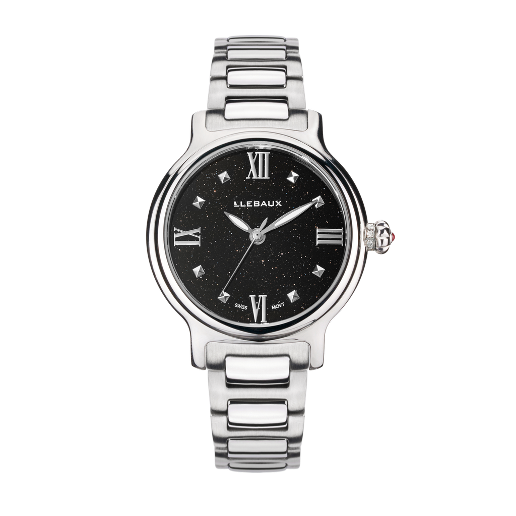 Mon Totem Black Galaxy Silver