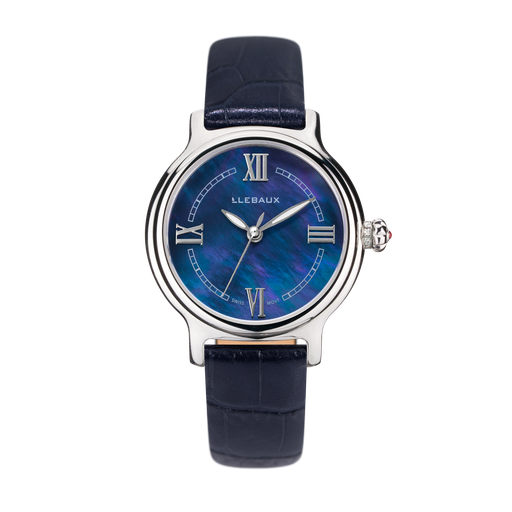 [LB.111.S.130.L25] Pour Toujours Blue Leather
